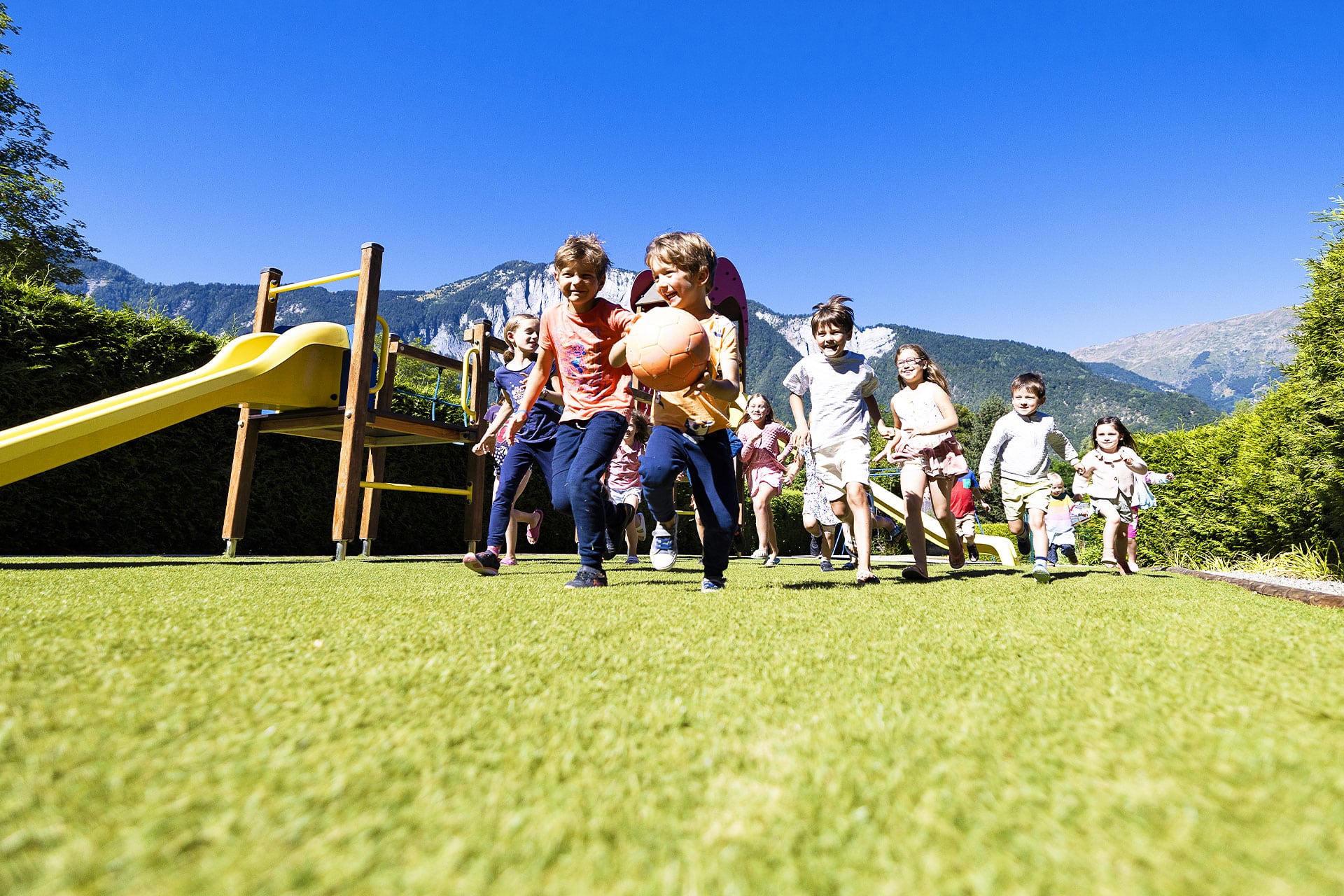 camping animations alpes